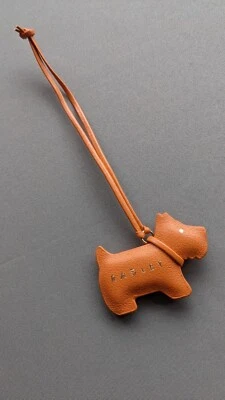 £8.55 • Buy Radley London Leather Dog Bag Charm Key Ring With Lead   🌹 FREE UK P&P For 5