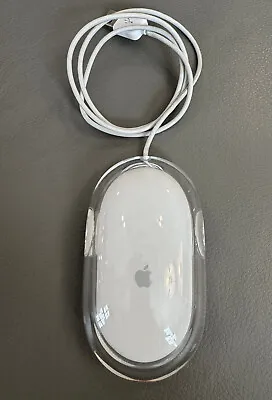 Apple Mouse M5769 USB Optical Mac White/Clear Wired TESTED WORKING • $9.95