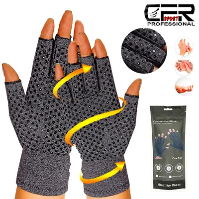 £11.79 • Buy Compression Gloves Arthritis Carpal Tunnel Hand Support Rheumatoid Pain Relief