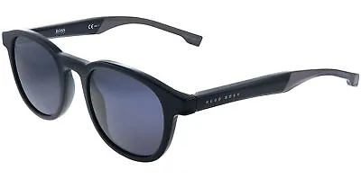 $54.99 • Buy Hugo Boss Men's Black Vintage Style Round Sunglasses - B1052S 0807 IR - Slovenia