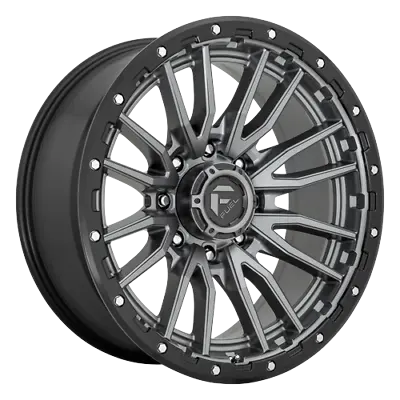 20 Inch Gray Wheels Rims Fuel Offroad D680 Rebel 8x6.5 Lug 20x9 1 D68020908250 • $1704