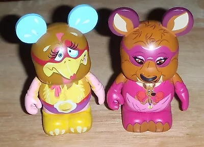 2 Disney Zooper Heroes Vinylmation 3  Figures Kangaroo & Chicken • $12.99