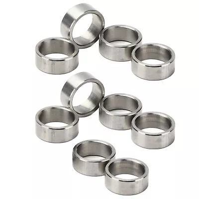 10Pcs Washer Spacer 15mm OD 12mm ID Stainless Steel Hardware Accessory Spare YSE • $12.80