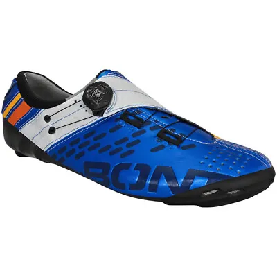 BONT Helix Road Cycling Shoe: Euro 48 Metallic Blue/White • $359.10