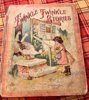 Antique Twinkle Twinkle Stories McLoughlin Brothers Book Clover Leaf Series • $9