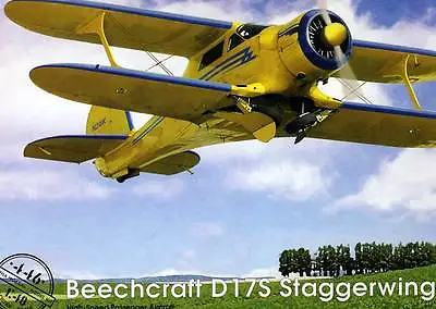 Roden - Beechcraft D17S Staggerwing 2001 USA 2010 UK Model Kit 1:48 New Boxed • $71.02