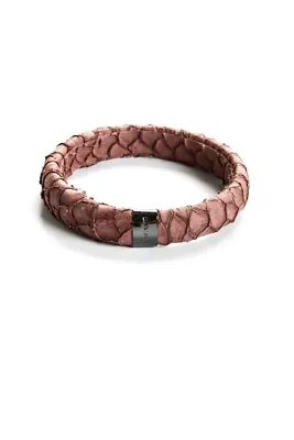 Marc Jacobs Womens Leather Bangle Bracelet Purple • $34.01