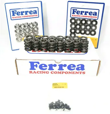 Ferrea Springs Retainers W/Locks Kit Honda D16Z6 D16Y8 D16 SOHC Civic CRX VTEC • $839