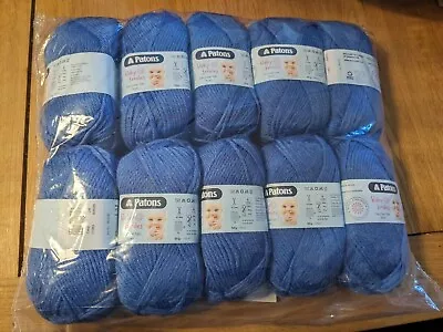 Full Pack 10 X 50 Grams Paton's Aran Fab Knitting Yarn Baby Smiles  • £5.50