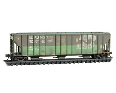 BNSF Ex-BN 3-Bay Covered Hopper Factory Weathered MTL# 099 44 091 N SCALE • $40.59