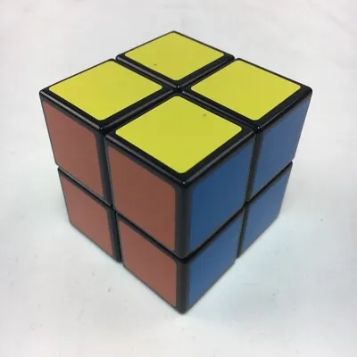 $3.62 • Buy V-CUBE 2x2 Brain Teaser White Cube Multi-Color Flat Puzzle