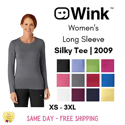 Wink Women's Long Sleeve Silky Tee | 2009 • $17.98