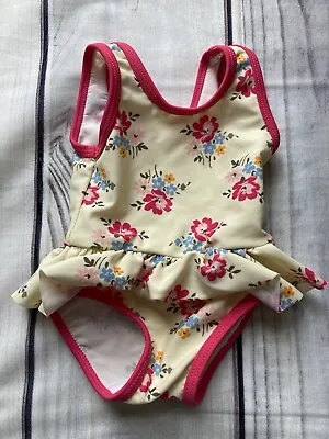 £3.50 • Buy Baby Girls Swimming Costume Floral 0-3 Months From Mothercare