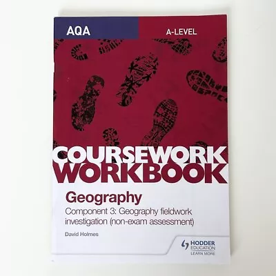 AQA A-Level Geography Coursework Workbook • £5