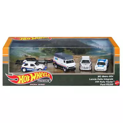 Rally Legends Diorama Premium Hotwheels Boxed Set 2023 1:64 Scale • $34.95