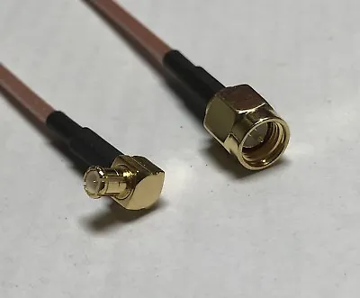 SMA Male To MCX Male Angle RG316 Coaxial Cable High Quality USA Pick Your Length • $7.98