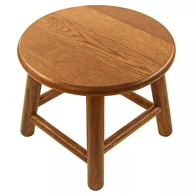 CONSDAN Kids Stool Milking Stool 9  Wooden Stool For Kids Small Short Stool • $64.74