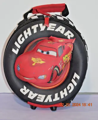 CARS Disney Lightyear Vinyl Insulated Case Lunch Bag Lightning McQueen Pixar • $9.50