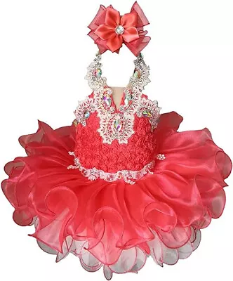 Jenniferwu Toddler Baby Girls Formal Dresses Pageant Party Lace Dress Handmade • $47.20