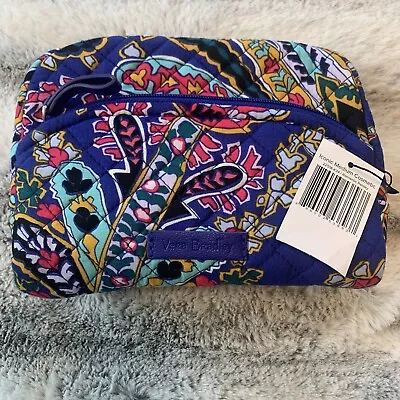 VERA BRADLEY NWT Iconic Medium Cosmetic 22518-K34 Romantic Paisley • $28.95