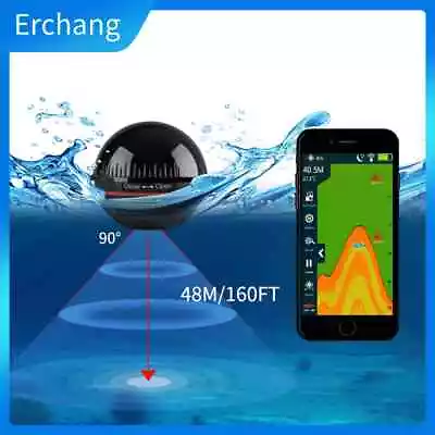 XA02 Portable Sonar Fish Finder Bluetooth Wireless • $107.99