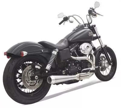 Bassani Stainless Road Rage III 2-Into-1 Exhaust System Harley FXD Dyna 91-17 • $1044.95