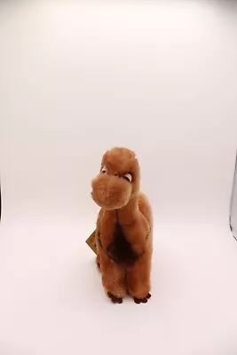 Vintage 1980 Dakin Brown Brontosaurus Dinosaur Prehistoric Pets Stuffed Plush • $19.99