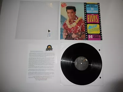 Elvis Presley Blue Hawaii 70's Stereo RCA Analog EXC Press ULTRASONIC Clean • $7.20