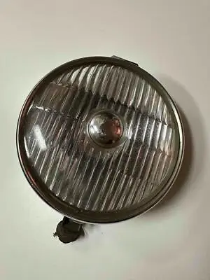 Vintage MILLER Original Chrome Driving Spot Light Rat Rod Motorcycle  Tungsten • $25