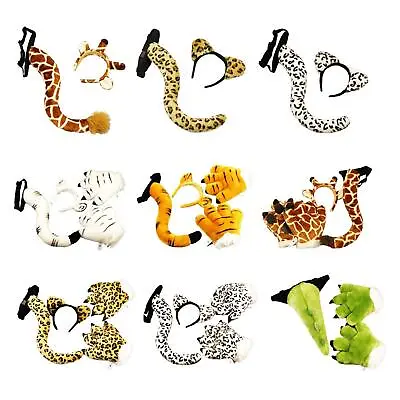 $31.89 • Buy Cosplay Tail Set Costume Fancy Dress Cosplay Animal Themed Parties Gift For