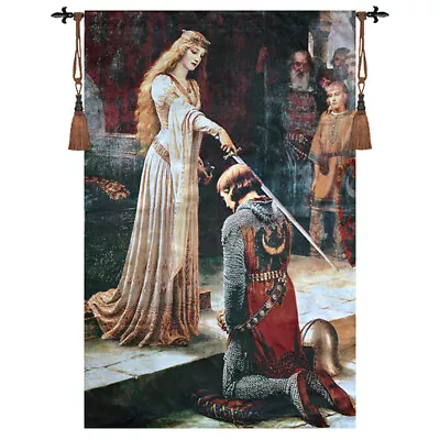 The Accolade Medieval Art Tapestry Wall Hanging Home Decor Polyester Tapestries • $79.99