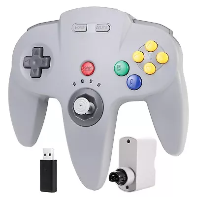 Wireless N64 Switch Online Controller For PC Windows Laptop IOS Mac Raspberry Pi • $54.99