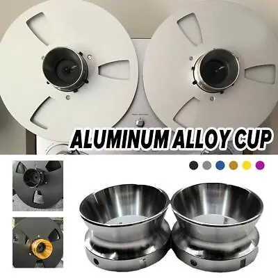 Aluminum Alloy Cup For Revox NAB-Adapter Reel-to-Reel 2023 AUNEW Recorders W3N2 • $37.18