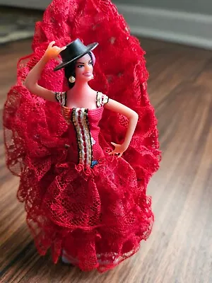 Vintage - 3 Marin Chiclana Flamenco Dancer Spanish Dolls • $45