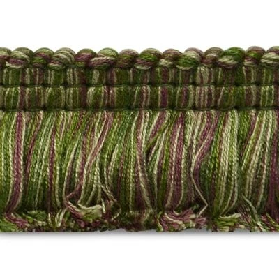 Franges à Pompons CONSO - 19 1/3 Yards Vert - Pour Rideaux, Décoration