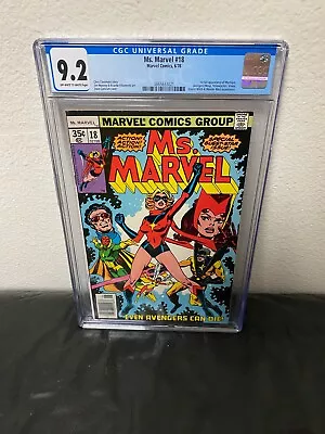 Ms. Marvel #18 CGC 9.2 Marvel Comics 1978 1st Appearance Mystique • $225