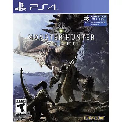 Monster Hunter World (PS4 Playstation 4) • $29.94