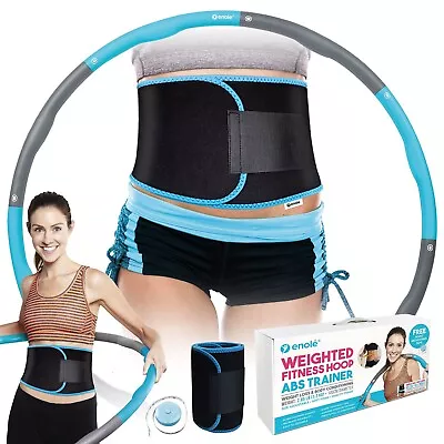 Fitness Weighted Hula Hoop Abdominal Exercise Waist Trainer For Adult Workout • $21