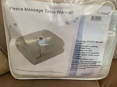 Massage Table Warmer 72  X 30  Fleece Spa Heating Pad With 5 Heat Settings • $40