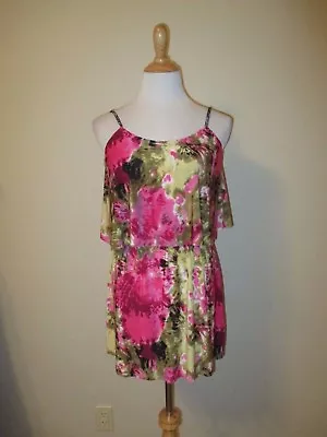 T BAGS Los Angeles Open Back Spaghetti Strap Dress- Size Medium- EUC • $25