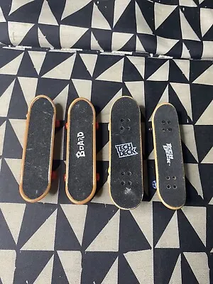 Lot Of 4 Tech Deck And Other Fingerboards Skateboards • $7
