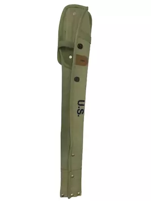 WARCRAFT EXPORTS WWII M1 Carbine Scabbard Canvas Holster Case Marked US OD GREEN • $37.04