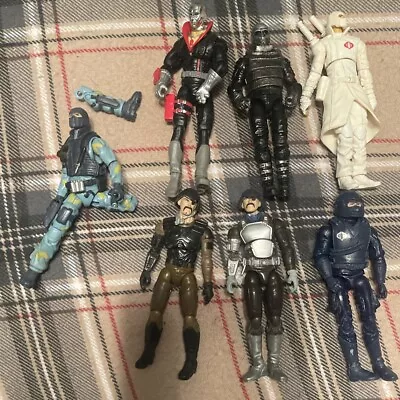 GI Joe 3.75” Action Figure Lot Of 6 + 1 Parts • $24.99