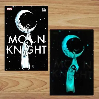 Moon Knight #1 (2014) Skottie Young Variant Paralel Evren Exclusive (set Of 2) • $39.95