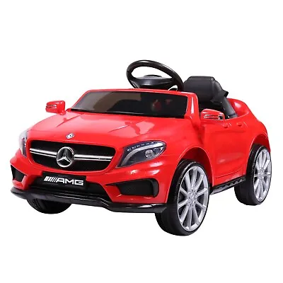 TOBBI Kids Ride On Cars Licensed Mercedes Benz Car 2.4G Remote Control Red • $129.59