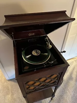 Edison A100 Antique Phonograph Cabinet Record Player 78 RPM • $650