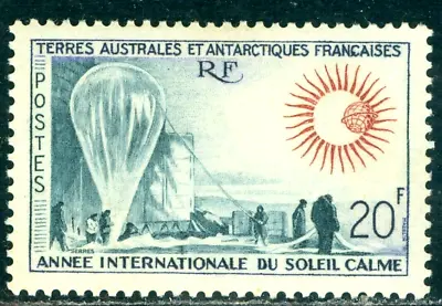 1963 BalloonIntl.Year Of The Quiet SunTAAFFrench AntarcticFSATM29CV$90MNH • $39.99
