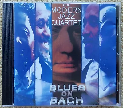 $10.90 • Buy The Modern Jazz Quartet Blues On Bach Cd 1990 Milt Jackson John Lewis Connie Kay