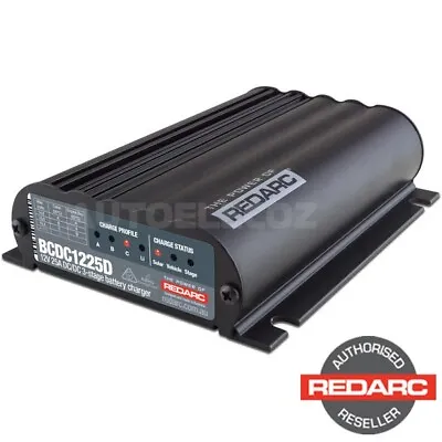 Redarc Bcdc1225d Dual Input 25a In-vehicle Dc Battery Charger • $634