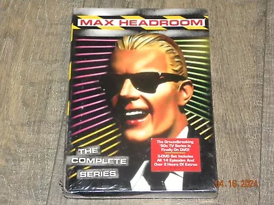 Max Headroom - The Complete Series 5 DVD Box Set SEALED  - FREE Shipping! • $38.88